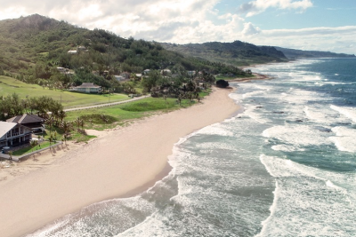 Cattlewash Beach in Barbados