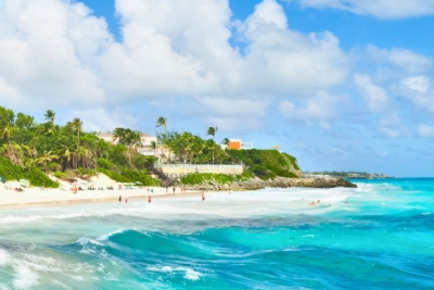 Crane Beach in Barbados