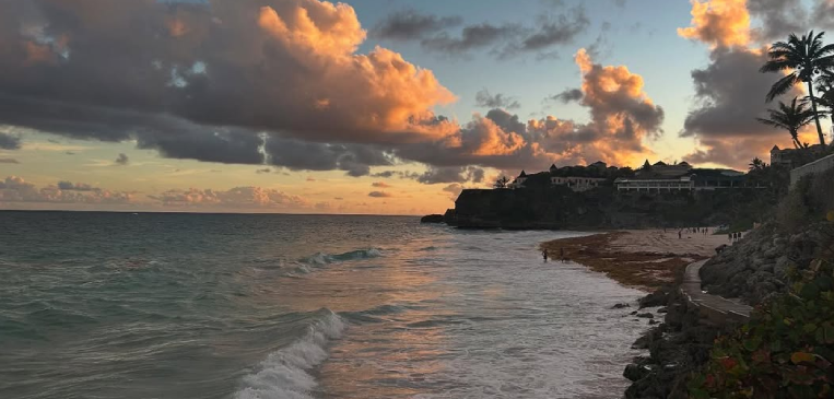 Crane Beach in Barbados
