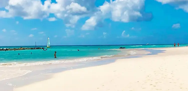 Maxwell Beach in Barbados