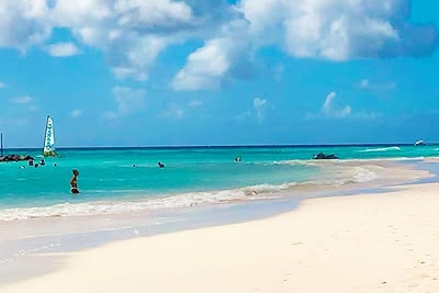 Maxwell Beach in Barbados