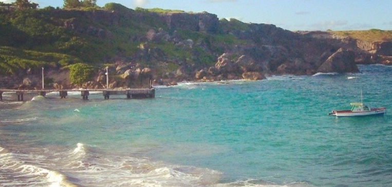 Skeetes Bay in Barbados