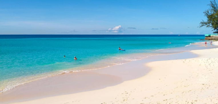 Worthing Beach in Barbados