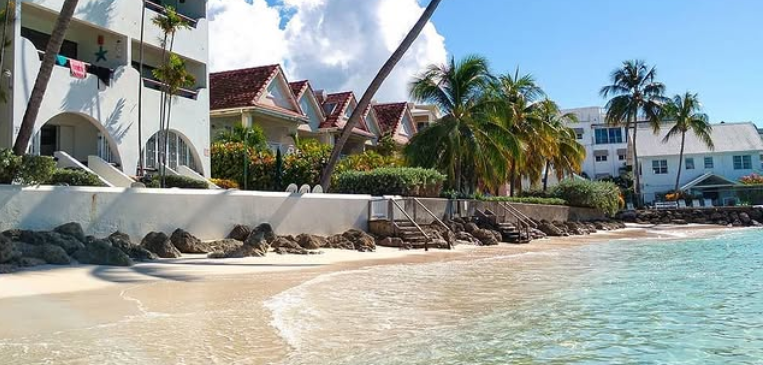 Worthing Beach in Barbados