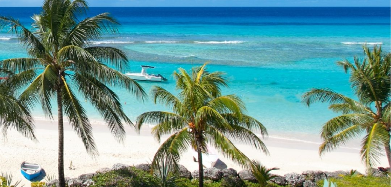 Worthing Beach in Barbados