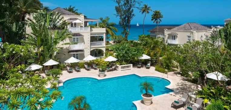 Pool View at Coral Reef Club in Barbados