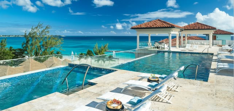 Pool at Sandals Royal Barbados