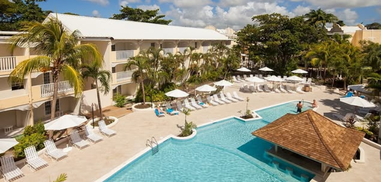 Pool Area at Sugar Bay in Barbados